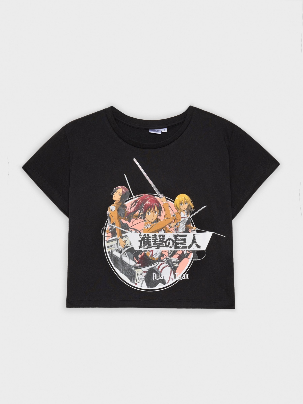  Attack on Titan t-shirt black