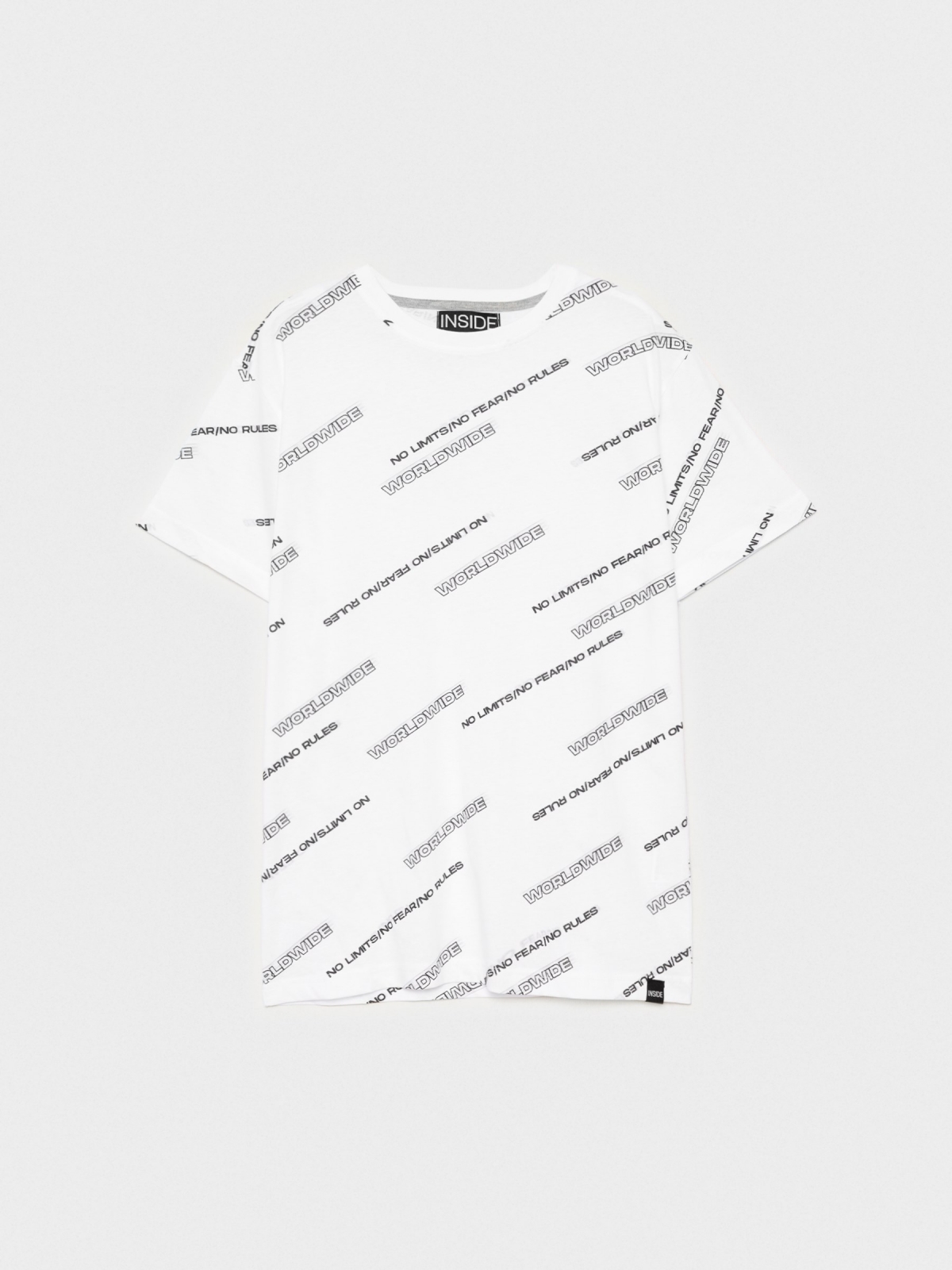  Camiseta Worldwide blanco