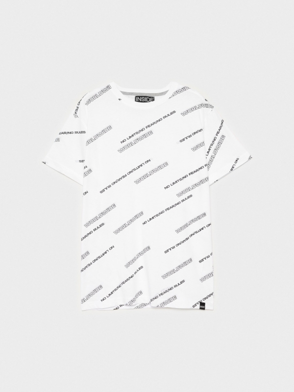  Camiseta Worldwide blanco