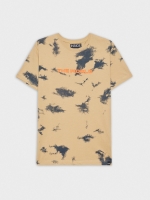 %Pto% T-shirt Tie&dye areia