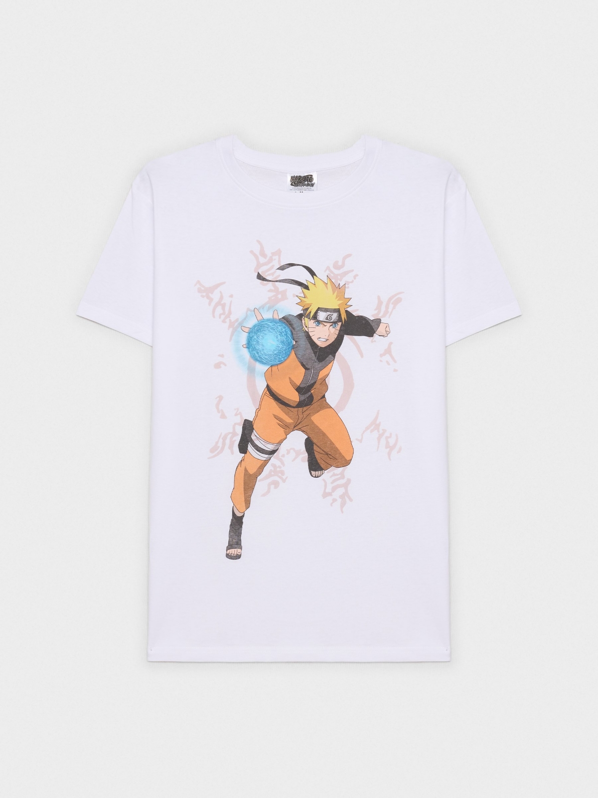  Camiseta blanca Naruto blanco