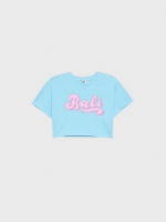 %Pto% Camiseta crop Bali azul
