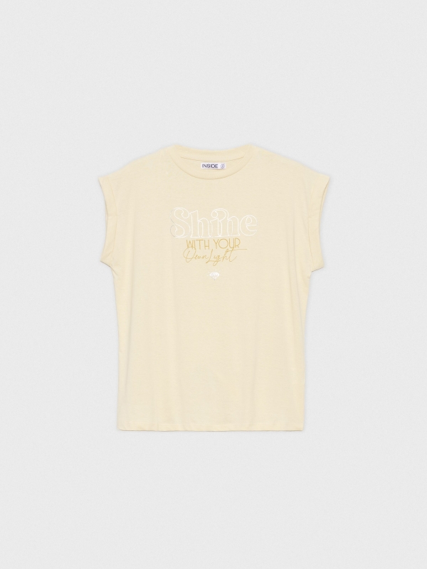  Shine tank top sand