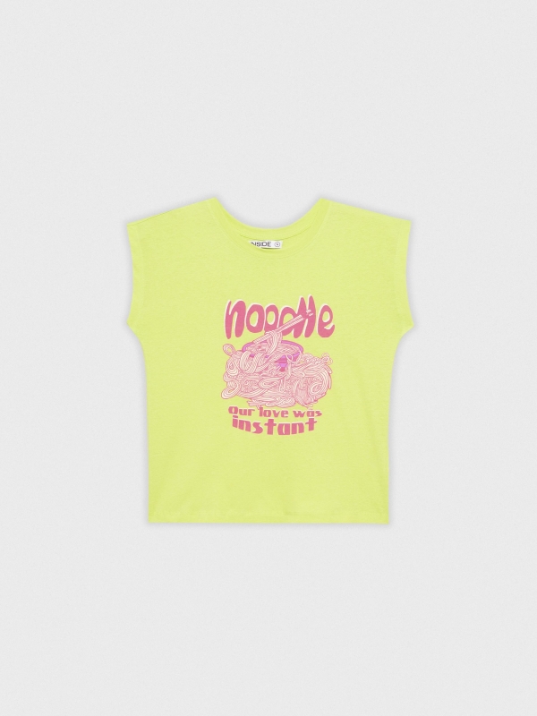  Camiseta sin mangas Noodle lima