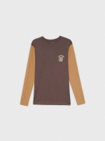 %Pto% Camiseta Top Eagles 09 chocolate vista frontal