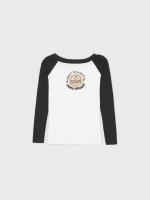 %Pto% Camiseta print Burger negro