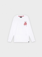 %Pto% T-shirt O Robô Estranho branco