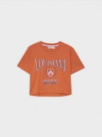 %Pto% Lousiana crop top brown