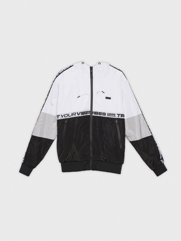  Your Vibes Nylon Jacket black