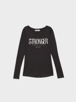 %Pto% Stronger T-shirt black
