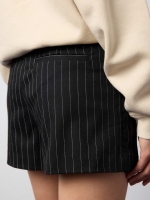 %Pto% Falda pantalón con lazos negro