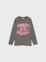 %Pto% Simplicity T-shirt dark grey