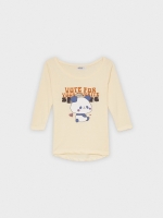 %Pto% Estampado em t-shirt com texto areia