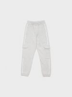 %Pto% Pantalón jogger cargo multibolsillos melange medio