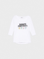 %Pto% Radiate Positivity T-shirt white