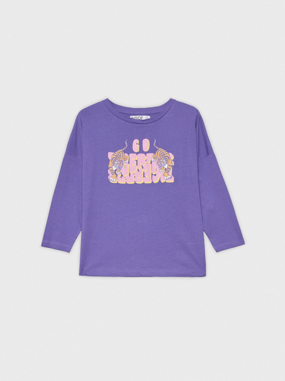  Tiger regular t-shirt violet