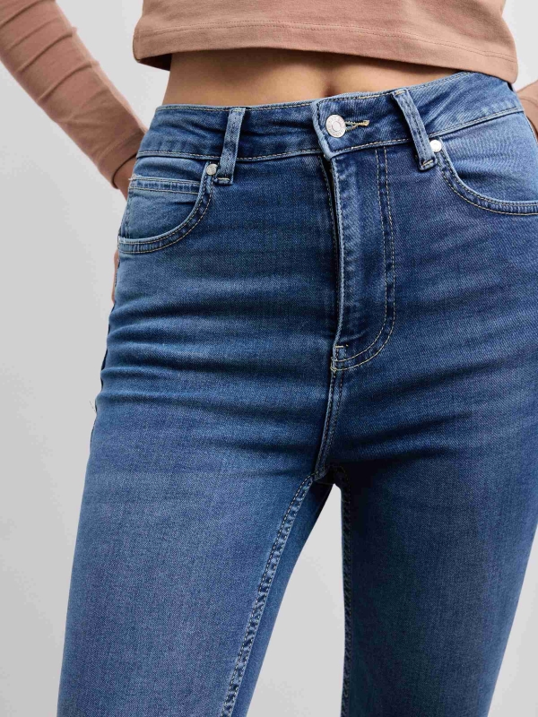  Skinny push up jeans blue