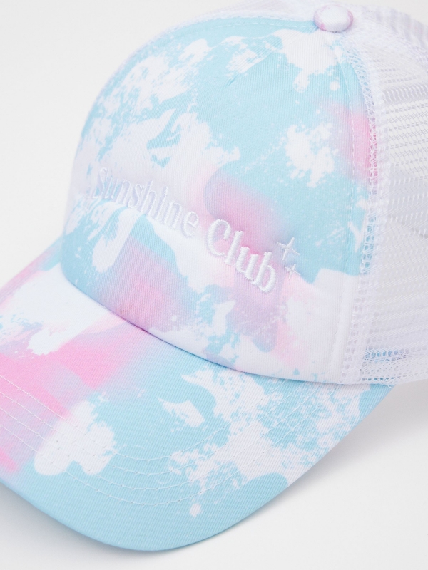 Gorra Sunshine Club multicolor vista detalle