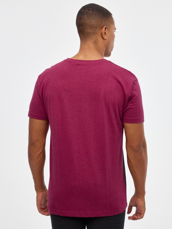 4everkid T-shirt garnet middle back view