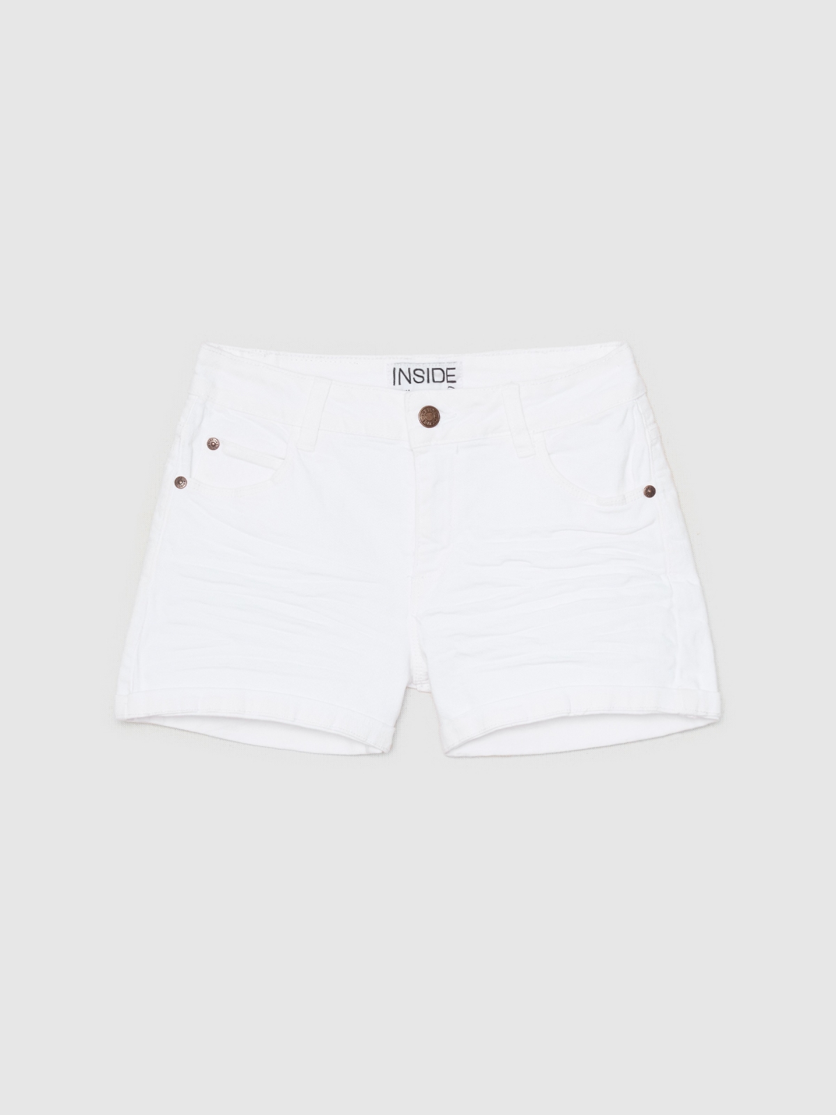  Short tiro medio blanco