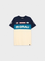 %Pto% Bloco de cores do texto da t-shirt. areia