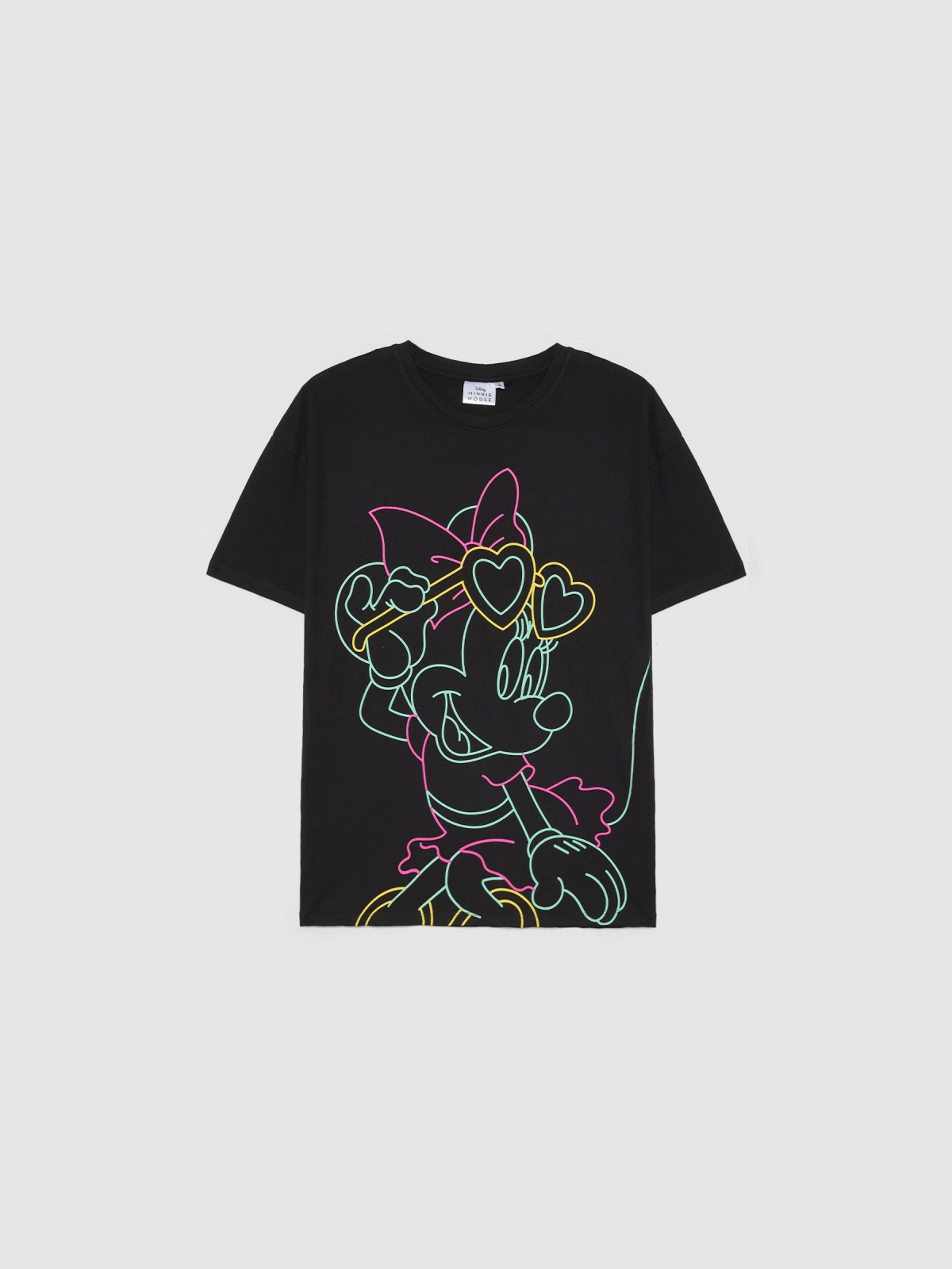 %Pto% Minnie oversize t-shirt black
