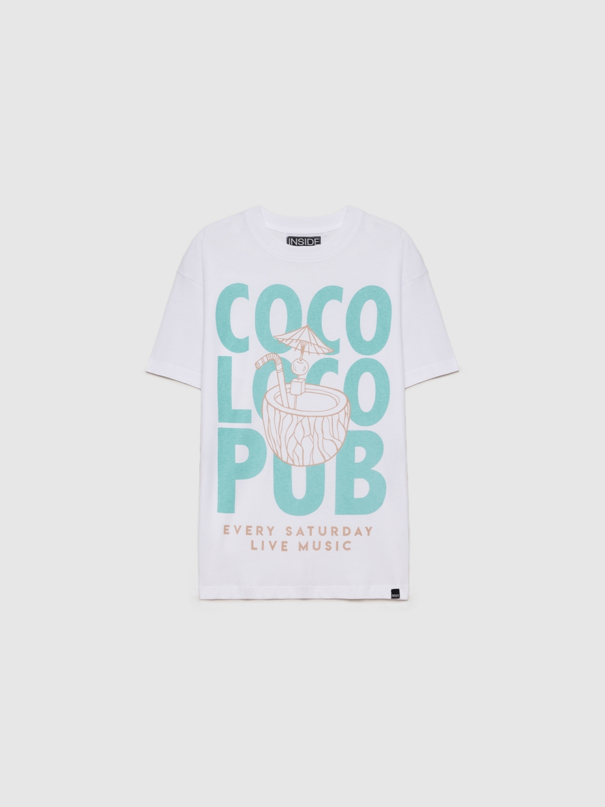 %Pto% Camiseta Coco Loco blanco