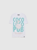 %Pto% Coco Loco T-shirt white