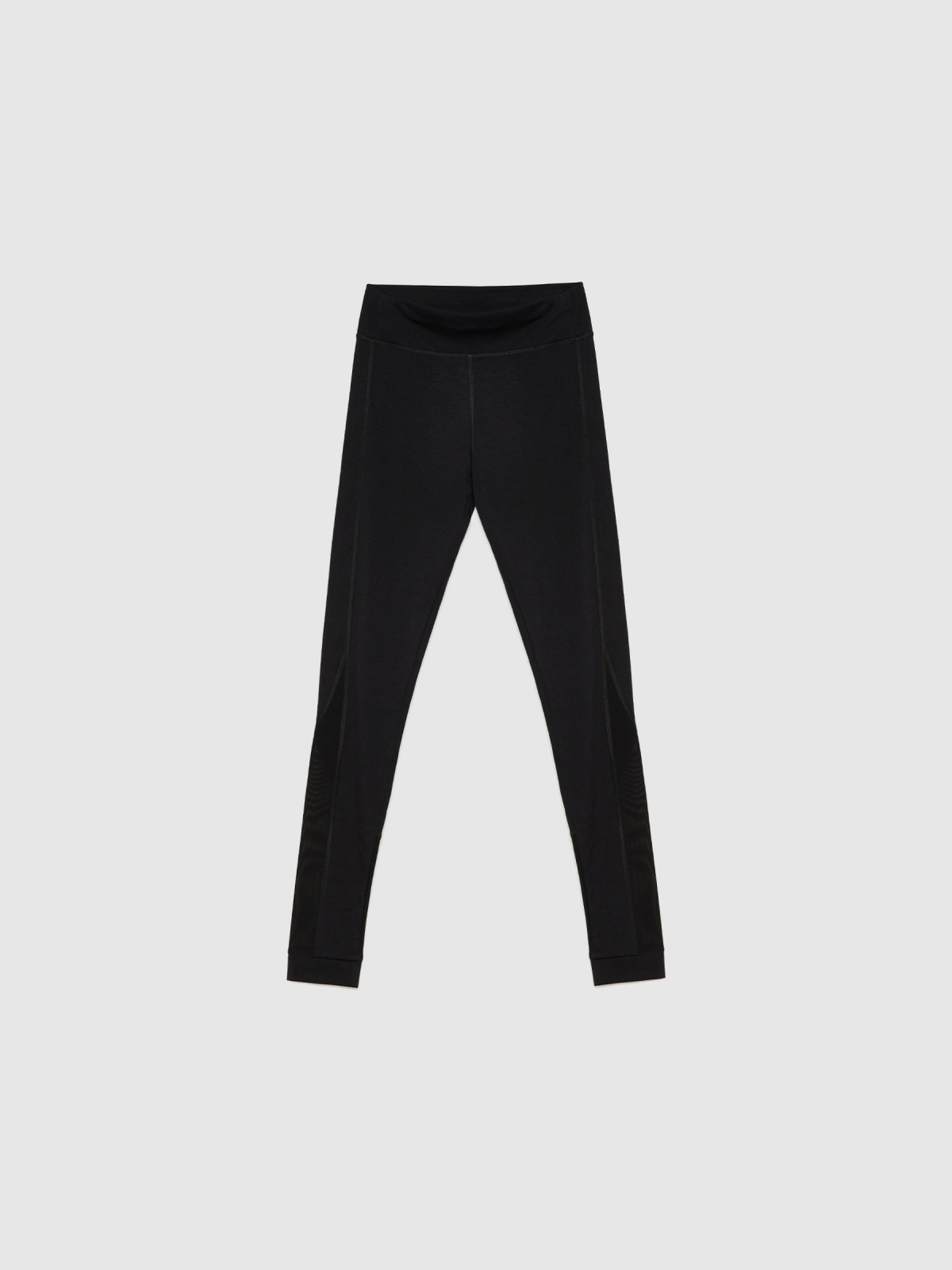  Leggings with mesh parts black