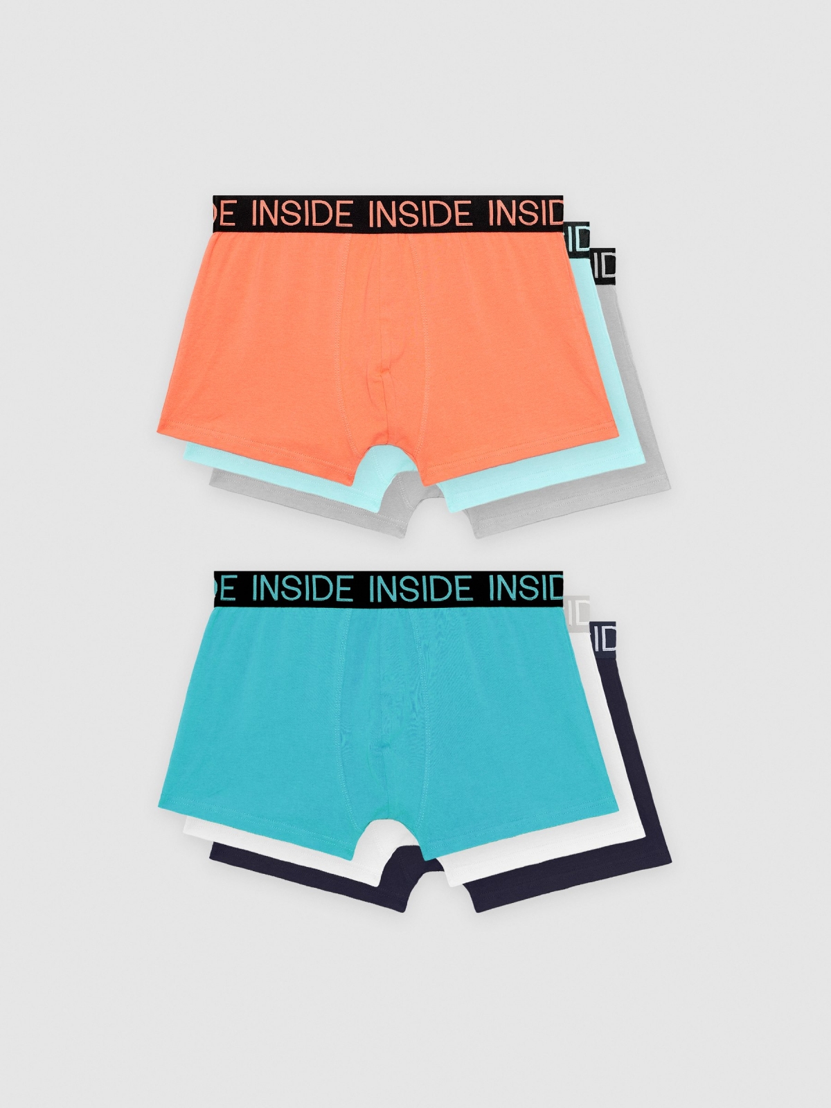 Calzoncillo boxer pack 6 multicolor