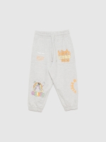 %Pto% Pantalón jogger capri estampado melange medio
