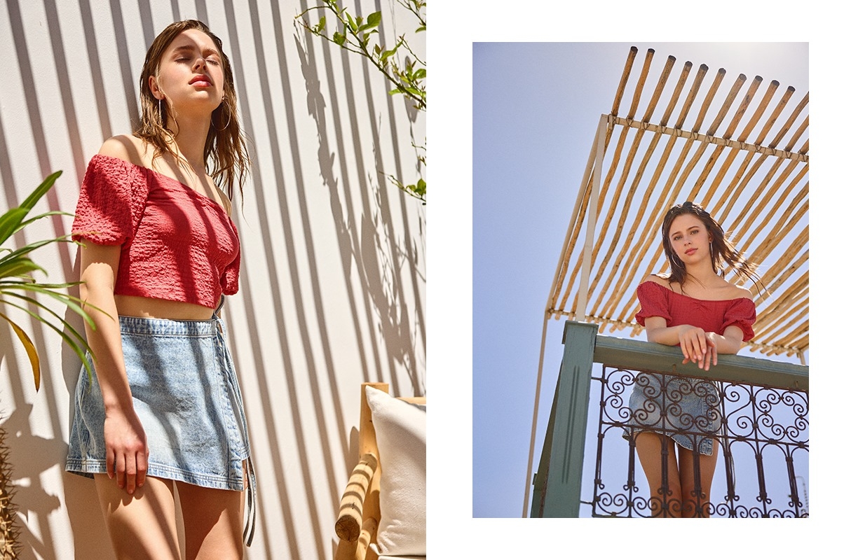 Set 3 brincos de argola bege