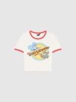 %Pto% The Itchy & Scratchy Show t-shirt off white