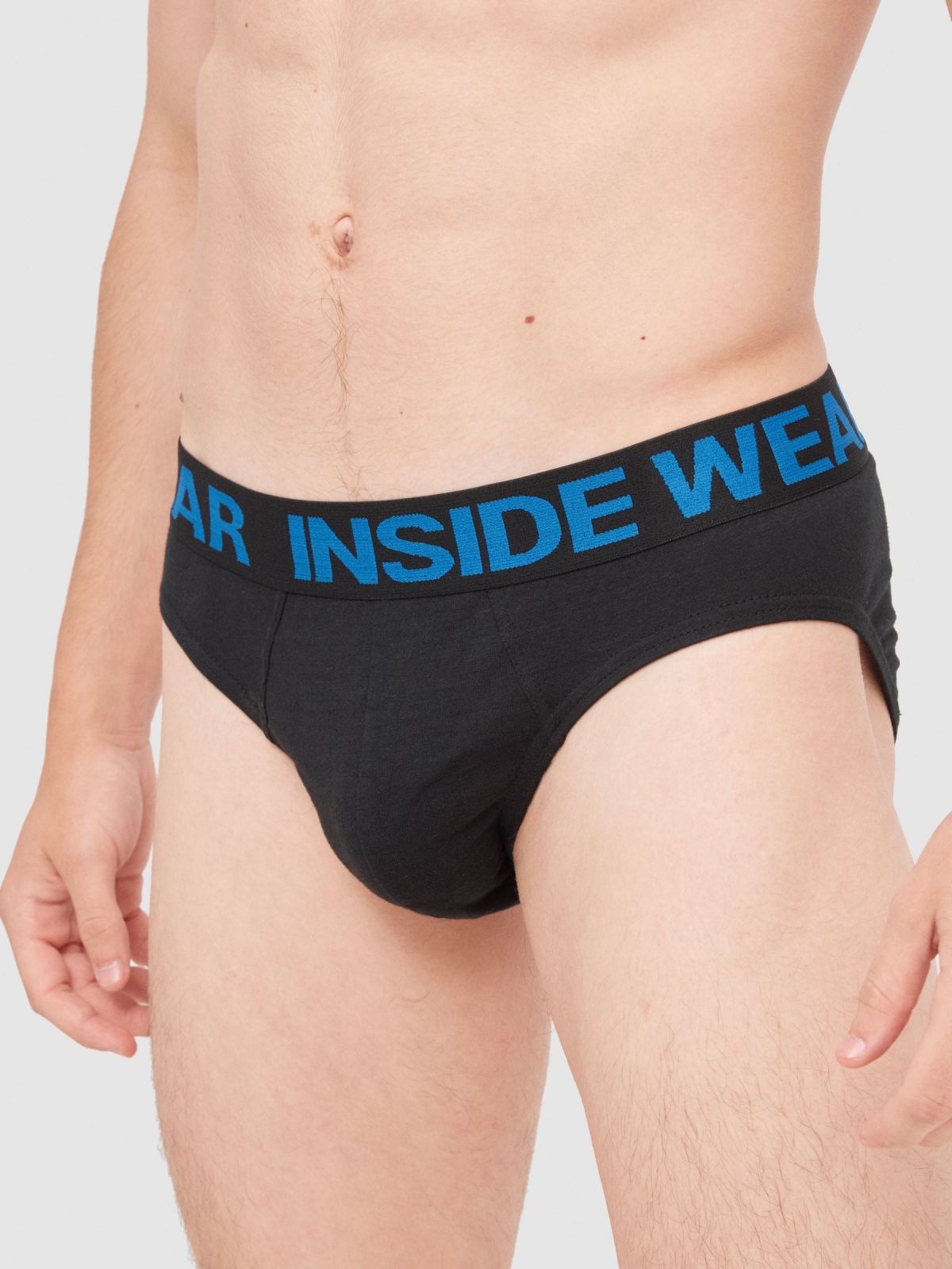 Briefs Slip pack 3 pcs. multicolor front view