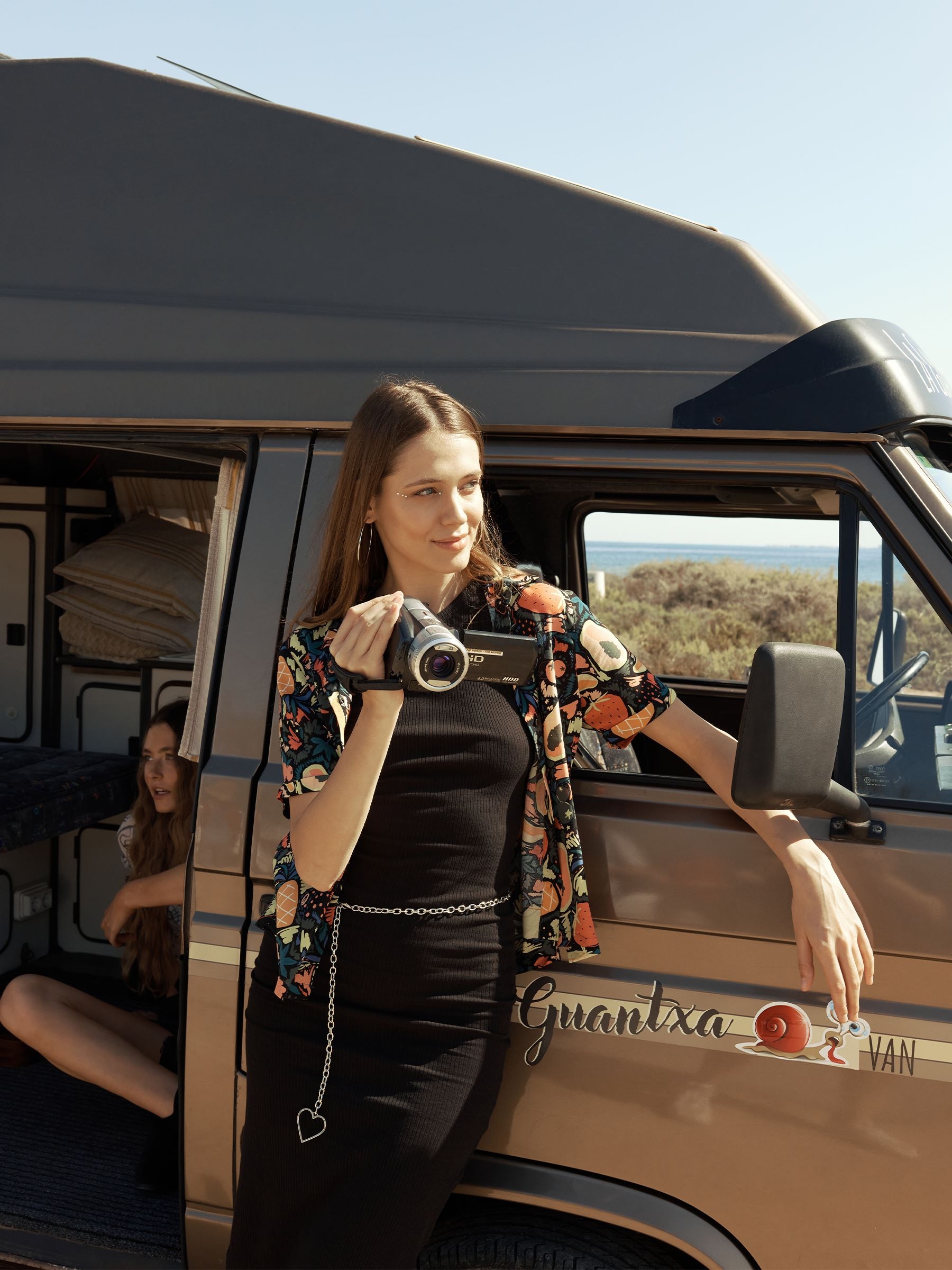 Round ring chain silver