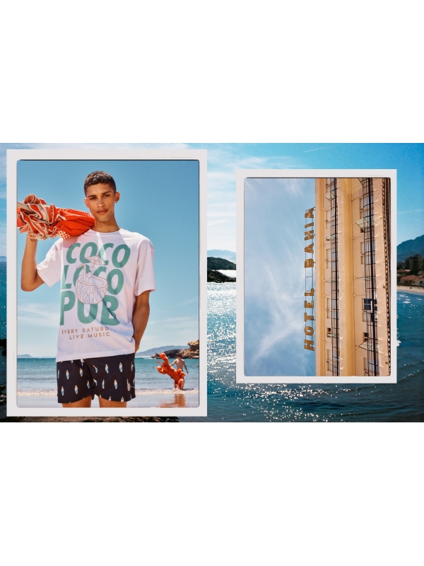  T-shirt Coco Loco branco