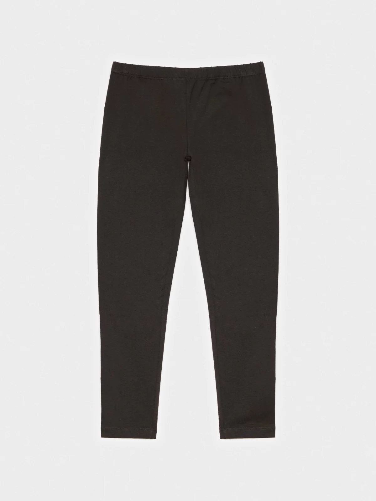  Basic capri leggings black