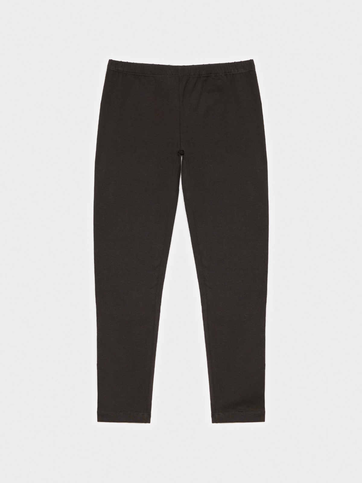  Legging básico capri negro