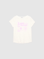%Pto% Camiseta Love Yourself blanco roto