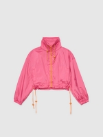 %Pto% Fuchsia nylon jacket magenta pink