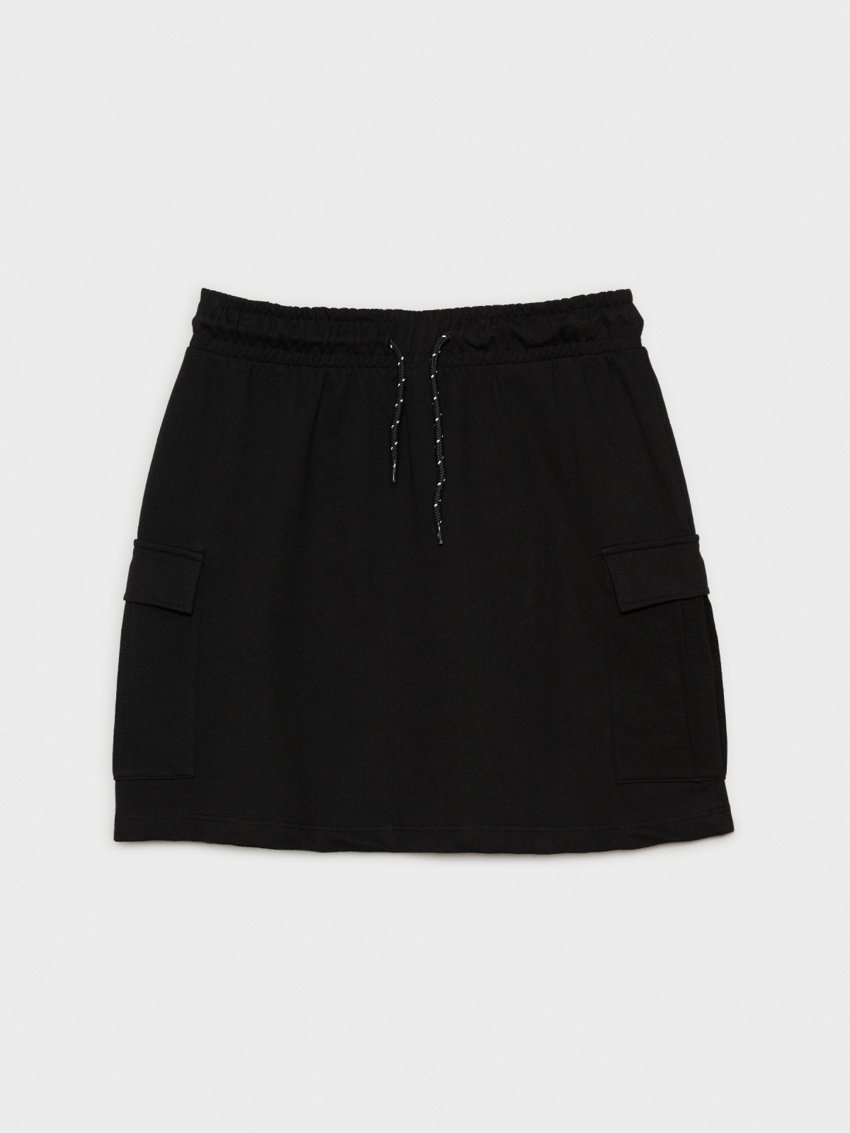  Falda cargo ajustable negro