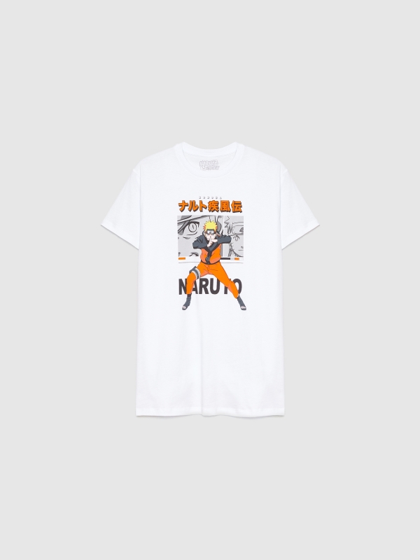  Camiseta Naruto blanco