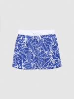 %Pto% Leaf Swimsuit white