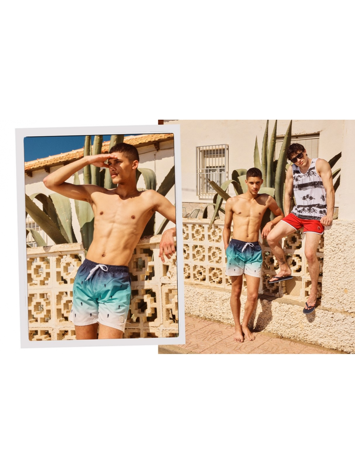 %NewExtra% Seahorse Swimsuit blue