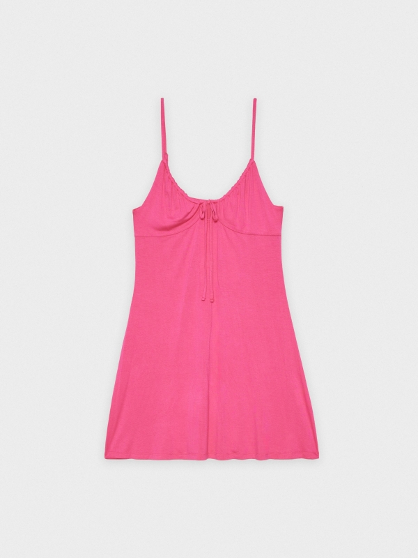  Mini bow dress fuchsia
