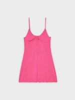 %Pto% Vestido mini laço fúcsia