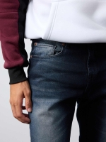 %Pto% Jeans slim oscuros azul