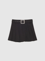 %Pto% Minissaia de ripas preto vista frontal