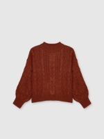 %Pto% Jersey crop ochos teja teja vista frontal