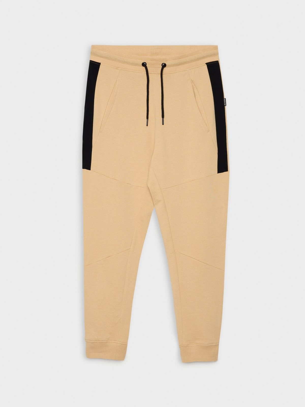  Calças desportivas jogger camel